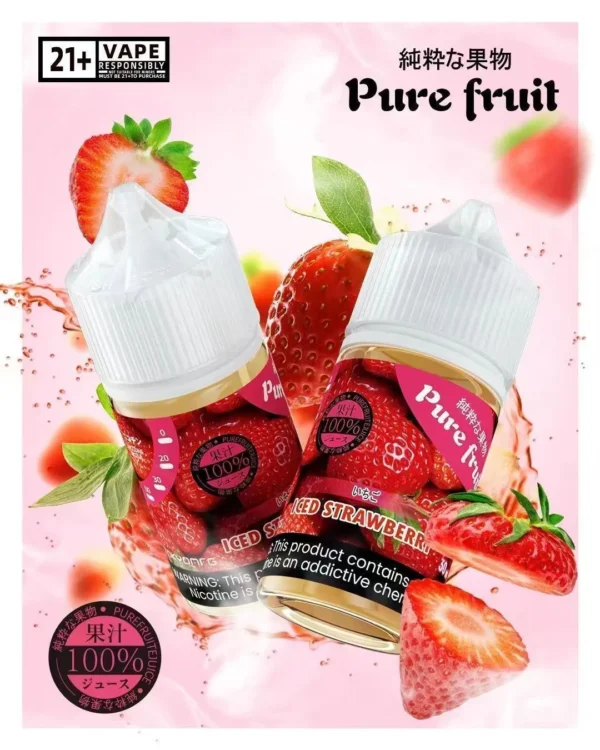 Pure Fruit 純粹果物 煙油 30mL/日本原裝進口/爆汁口感/通用注油小煙主機
