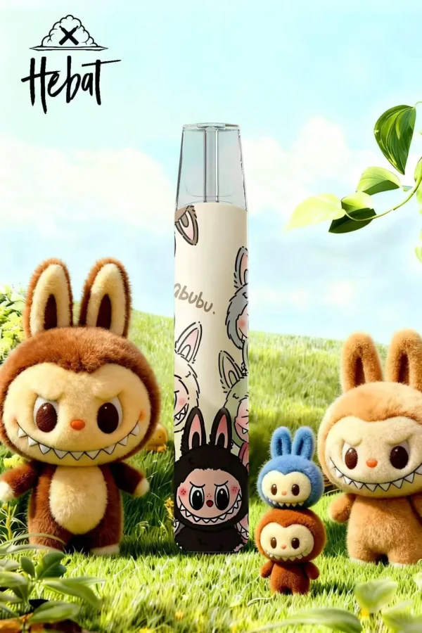 Hebat 喜貝 Labubu 聯名主機 潮流公仔/金屬觸感/8.5W輸出/380mAh/Type-C快充