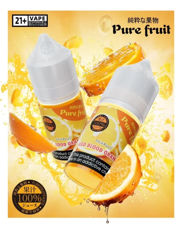Pure Fruit 純粹果物 煙油 30mL/日本原裝進口/爆汁口感/通用注油小煙主機