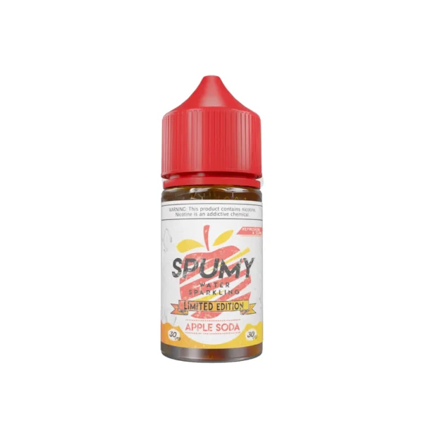 Apple-Soda-Limited-Edition-by-SPUMY-Juice-30ml-Salt-Nic.webp SPUMY 蘇打 煙油 30ml大容量/汽水爆爽氣泡口感/30mg尼古丁鹽/通用注油小煙