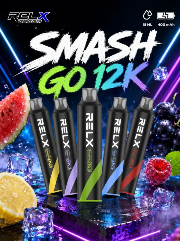 ChatGPT-Image-2026年8月31日-上午04_15_05.webp RELX Smash Go 12000口 拋棄式電子煙 防乾燒/400mAh/15ml容量/3%-5%尼古丁鹽