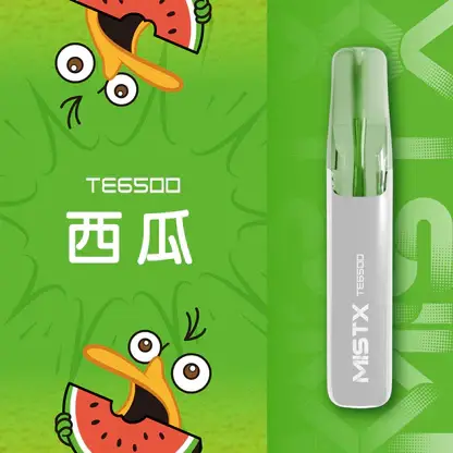 Mist X 鴨嘴獸 6500口 拋棄式電子煙 冰爽水果/2%尼古丁鹽/550mAh大電量/可充電續航/獨家萌系外觀設計