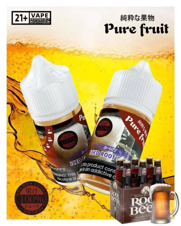 Pure Fruit 純粹果物 煙油 30mL/日本原裝進口/爆汁口感/通用注油小煙主機