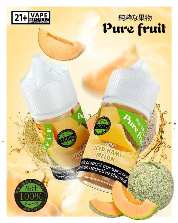 Pure Fruit 純粹果物 煙油 30mL/日本原裝進口/爆汁口感/通用注油小煙主機