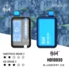 Hebat 喜貝 10000口 拋棄式電子煙 15ml容量/5%尼古丁鹽/LED螢幕顯示/Type-C快充