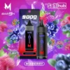Marbo Bar 泰國熱銷 9000口 拋棄式電子煙 14ml大容量/Mesh網狀芯/自定義可調氣流