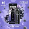 Marbo Bar 泰國熱銷 9000口 拋棄式電子煙 14ml大容量/Mesh網狀芯/自定義可調氣流