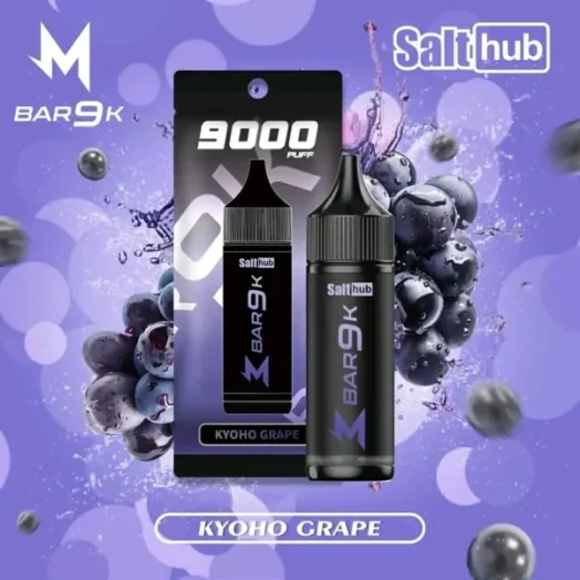 Marbo Bar 泰國熱銷 9000口 拋棄式電子煙 14ml大容量/Mesh網狀芯/自定義可調氣流