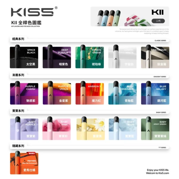 KIS5 鎧斯 LED 智能旗艦 五代專用主機 雙檔功率切換/雙模式調節/380mAh續航/防漏結構/專用五代煙彈
